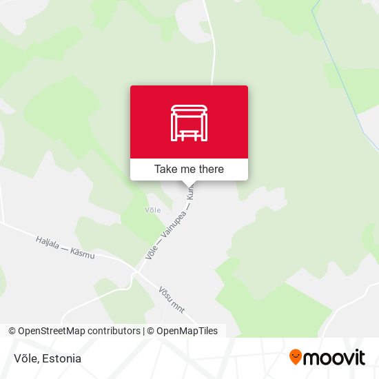 Карта Võle