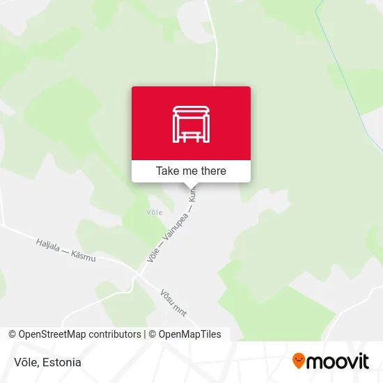 Карта Võle