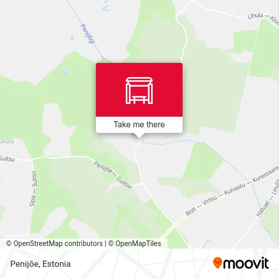 Карта Penijõe