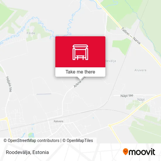 Карта Roodevälja