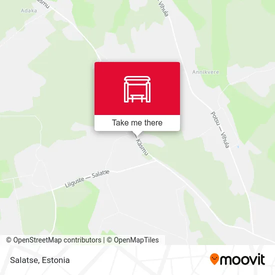 Карта Salatse