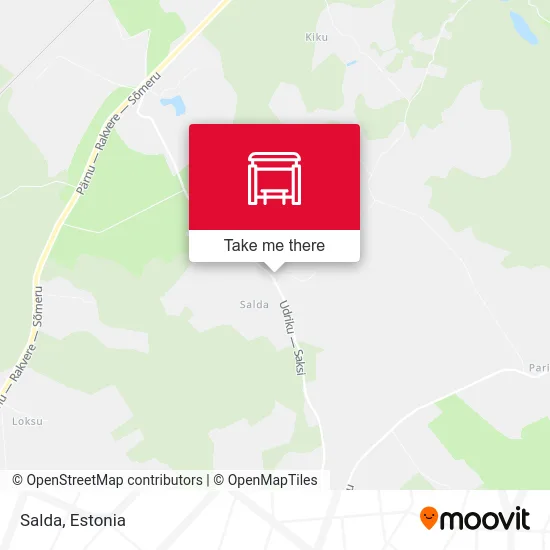 Карта Salda