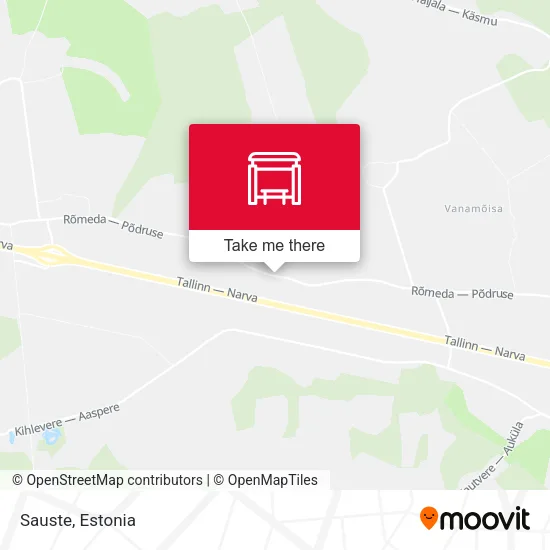 Sauste map