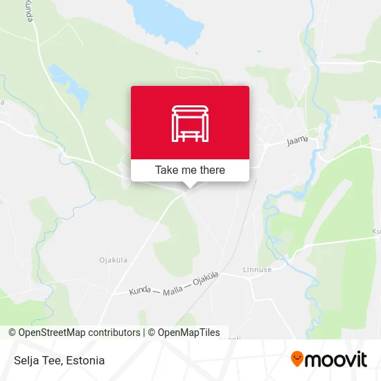 Карта Selja Tee