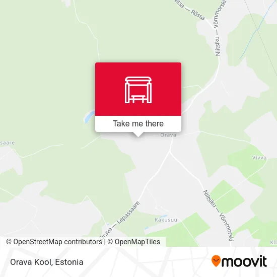 Карта Orava Kool
