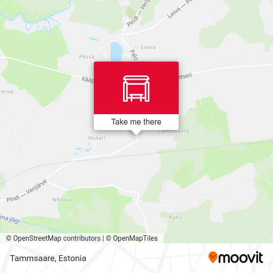 Карта Tammsaare