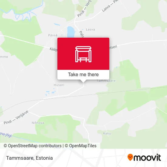 Карта Tammsaare