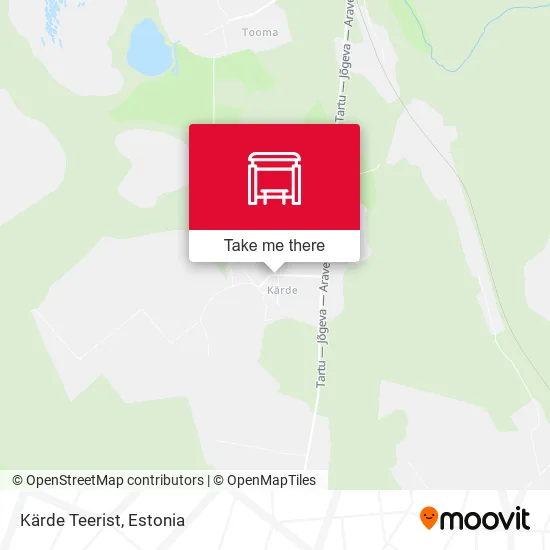 Карта Kärde Teerist