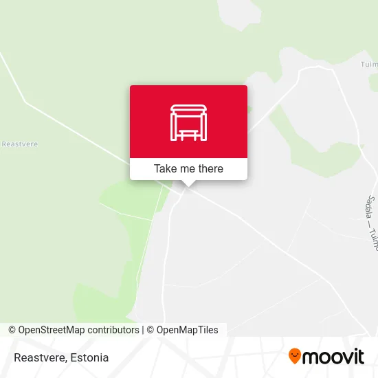 Карта Reastvere