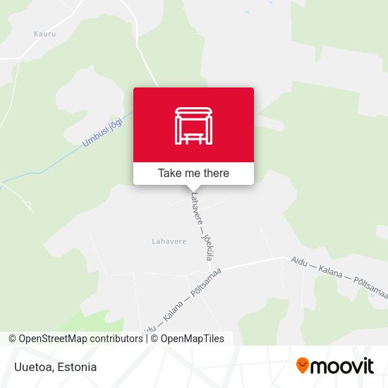 Карта Uuetoa