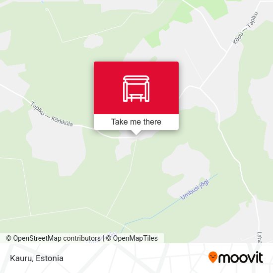 Карта Kauru