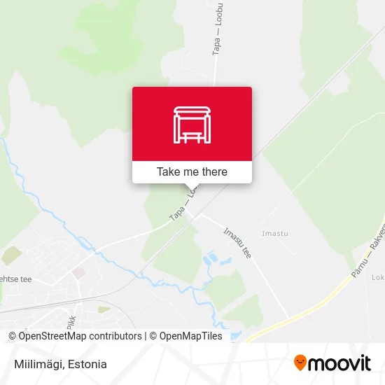 Карта Miilimägi