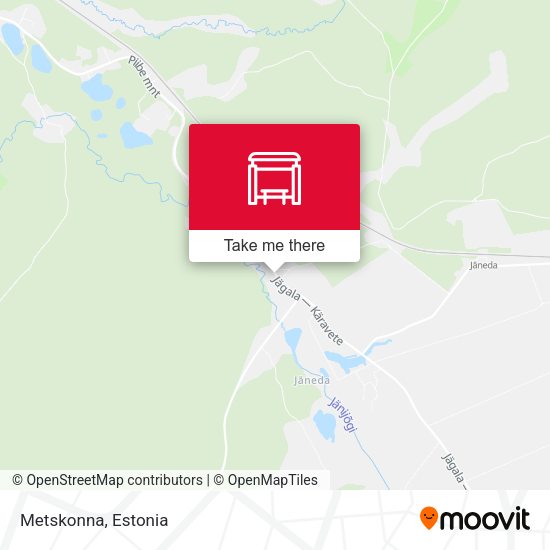 Карта Metskonna