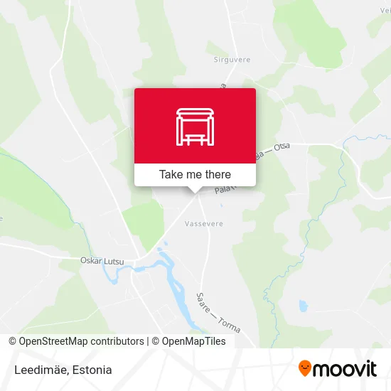 Карта Leedimäe