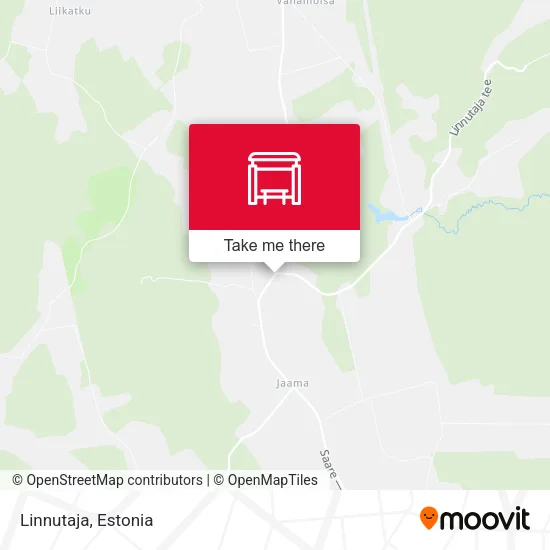 Карта Linnutaja