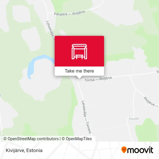 Карта Kivijärve