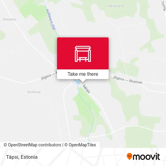 Карта Täpsi