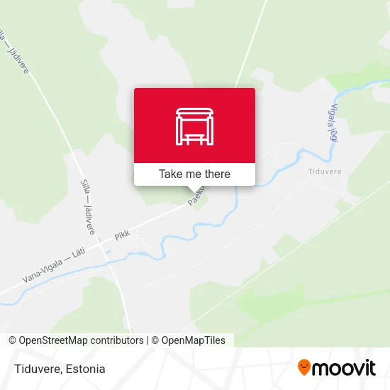 Карта Tiduvere