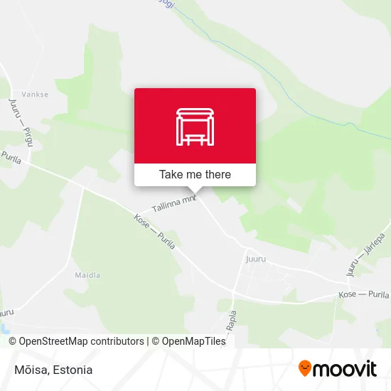 Карта Mõisa