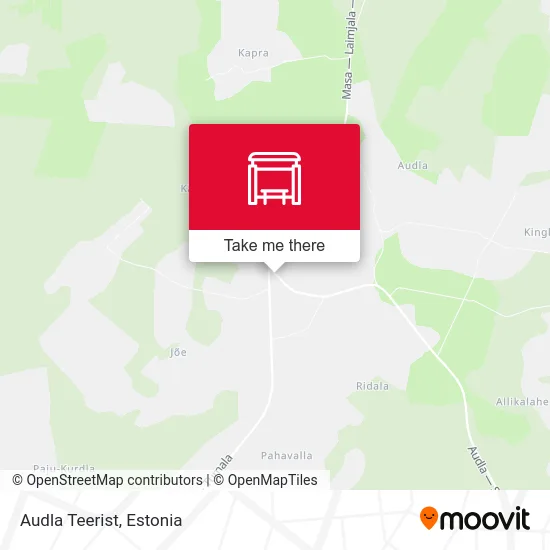 Карта Audla Teerist