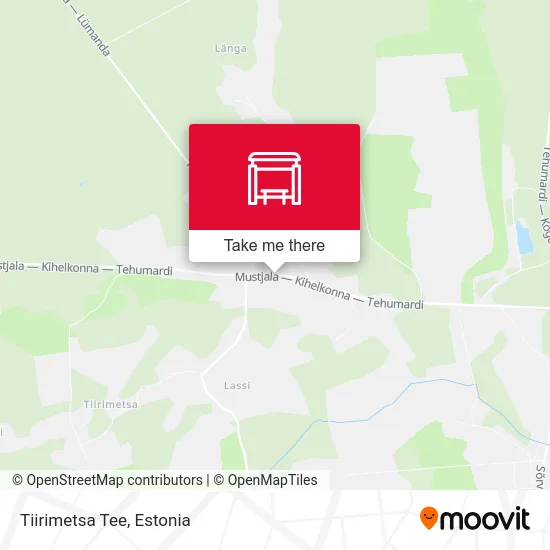 Карта Tiirimetsa Tee