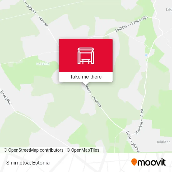 Карта Sinimetsa