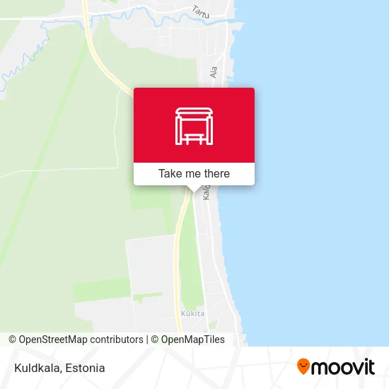 Карта Kuldkala