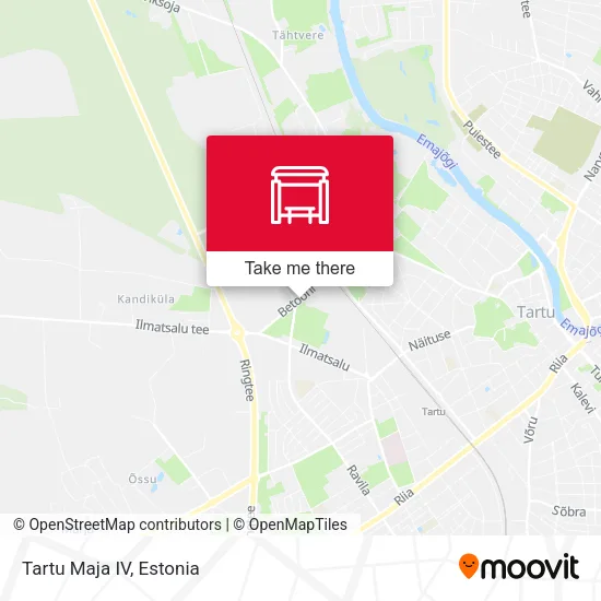 Карта Tartu Maja IV