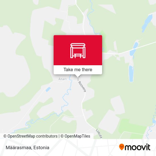 Карта Määrasmaa