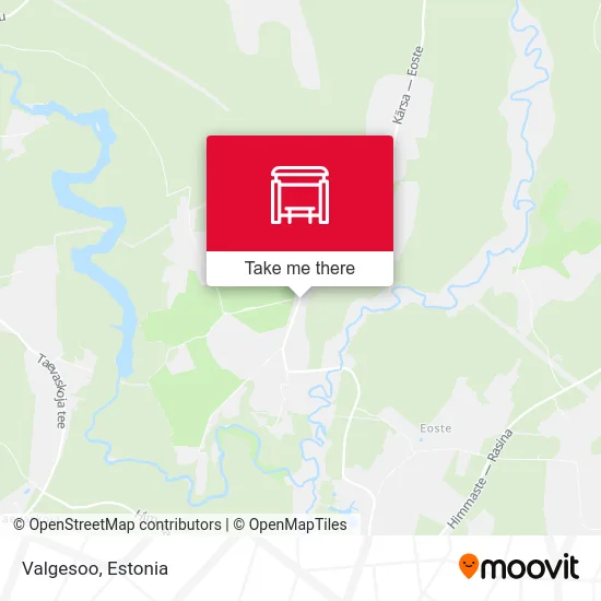Карта Valgesoo