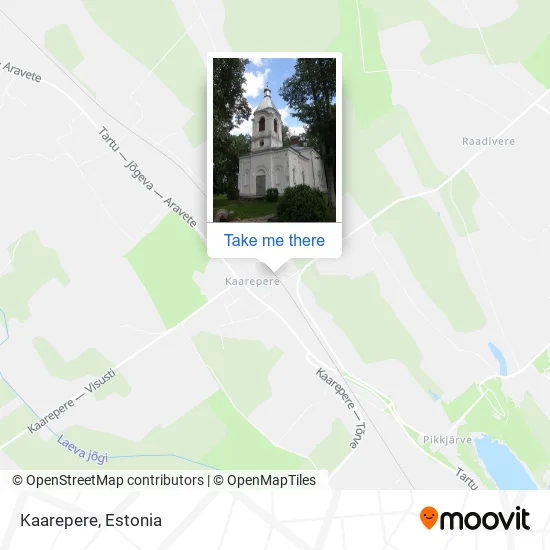Карта Kaarepere