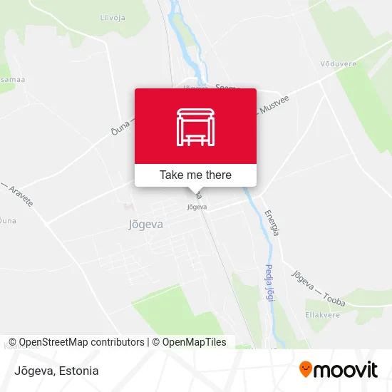 Карта Jõgeva