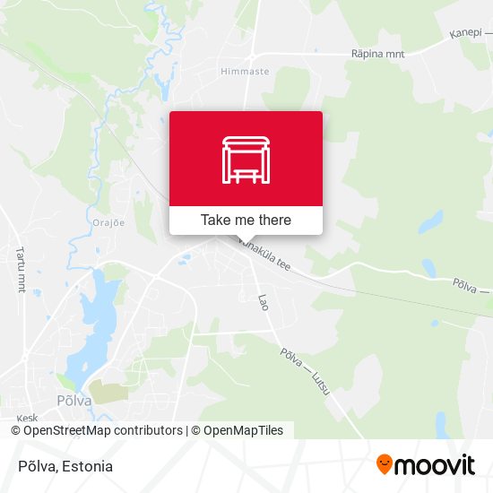 Карта Põlva