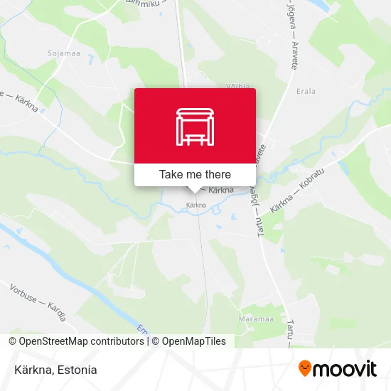 Карта Kärkna