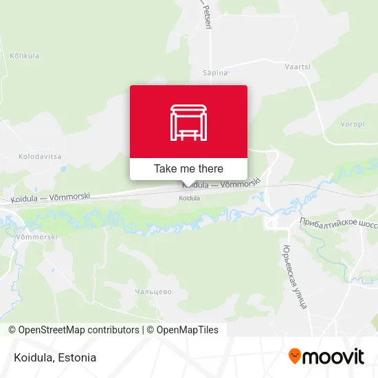 Карта Koidula