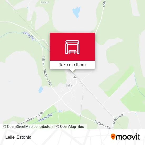 Карта Lelle