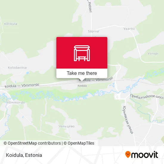 Карта Koidula