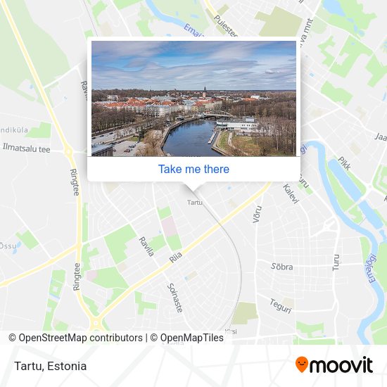 Tartu map