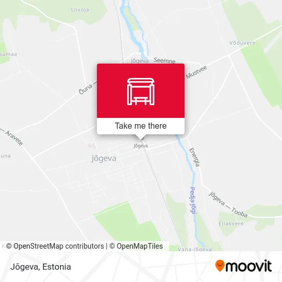 Карта Jõgeva