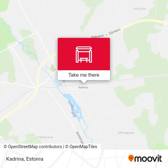 Карта Kadrina