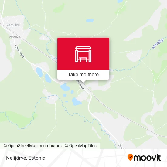 Карта Nelijärve