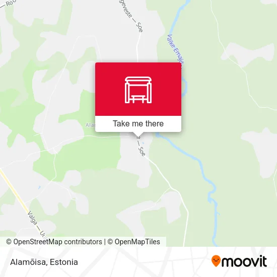 Карта Alamõisa