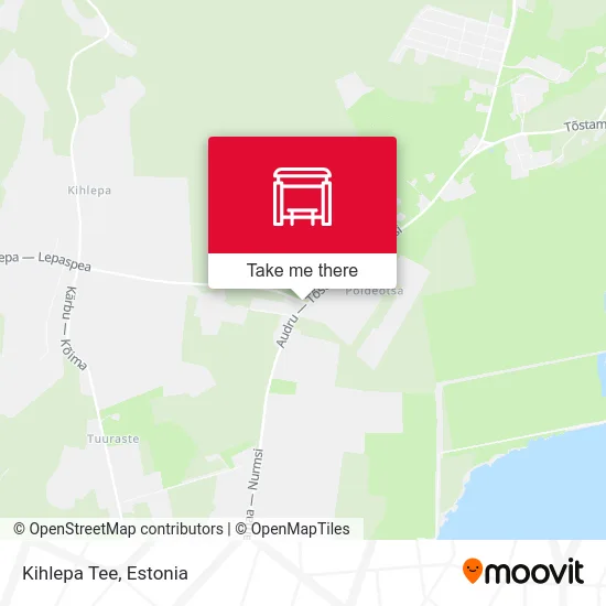 Карта Kihlepa Tee