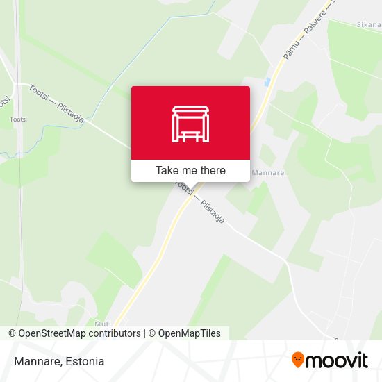 Карта Mannare