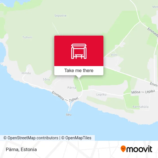 Карта Pärna