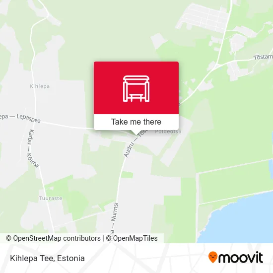 Карта Kihlepa Tee