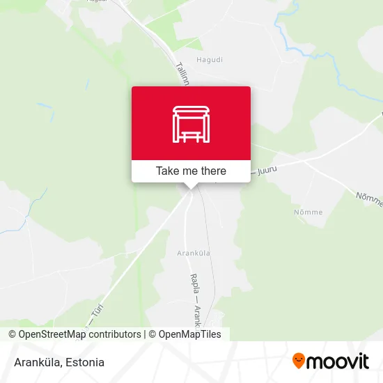 Карта Aranküla