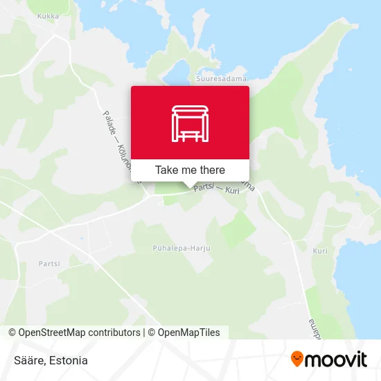 Карта Sääre