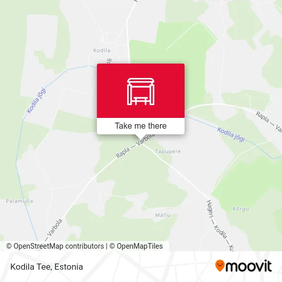 Карта Kodila Tee