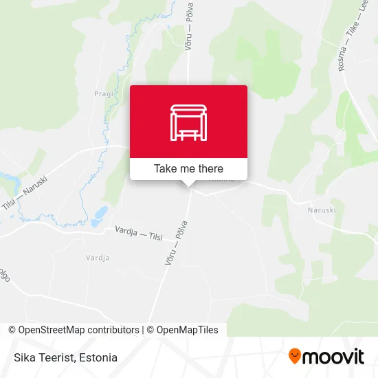 Карта Sika Teerist